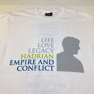 THE BRITISH MUSEUM LONDON LIFE LOVE LEGACY GRAPHIC T SHIRT Mens L  art